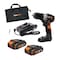 Worx Nitro 20V Compact Brushless 1/2in. Drill/Driver Kit with Charger and 2 Batteries WX130L - alternate 1
